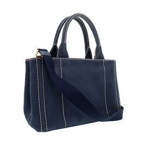 Prada Canapa bag canvas Shoulder 2way tote